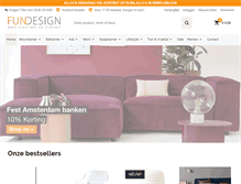 Tablet Screenshot of fundesign.nl